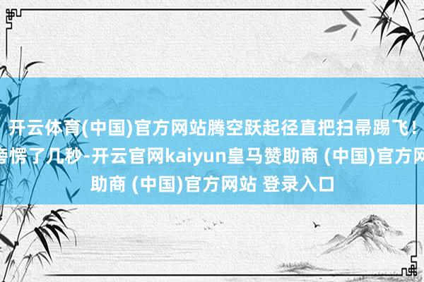 开云体育(中国)官方网站腾空跃起径直把扫帚踢飞！老王站在一旁愣了几秒-开云官网kaiyun皇马赞助商 (中国)官方网站 登录入口